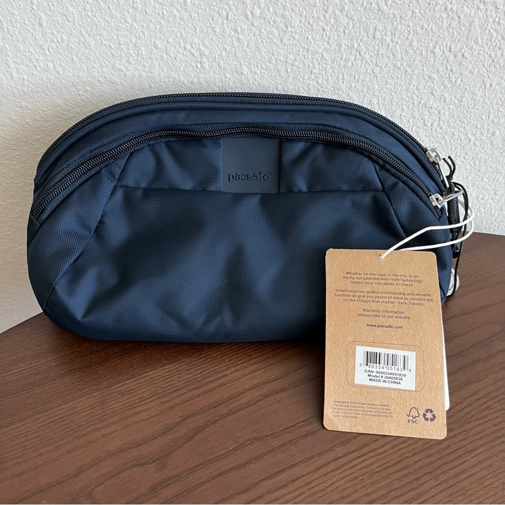 NWT Pacsafe Metrosafe LS120 Locking Hip Pack